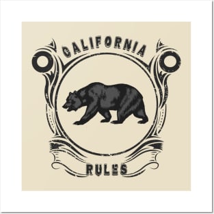 California Rules Posters and Art